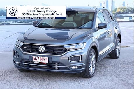 Grey 2020 Volkswagen T-ROC Wagon 140TSI Sport