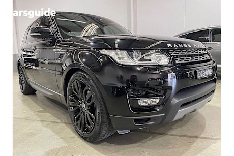 Black 2014 Land Rover Range Rover Sport SUV TDV6 SE 4X4