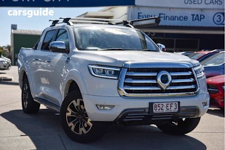 White 2021 GWM UTE Ute Tray CANNON-X 4X4
