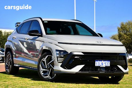 Grey 2024 Hyundai Kona Wagon Premium N Line