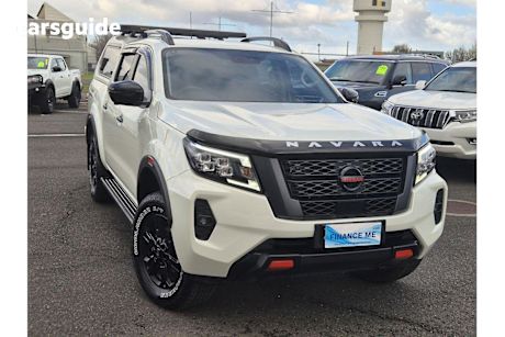 White 2025 Nissan Navara Ute Tray PRO-4X 4X4