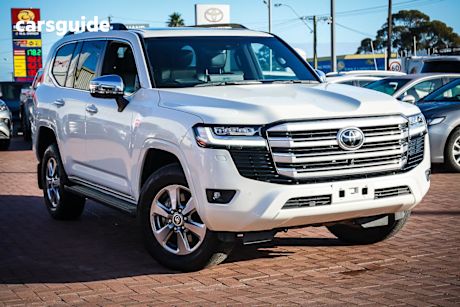 White 2023 Toyota Landcruiser Wagon LC300 Sahara (4X4)