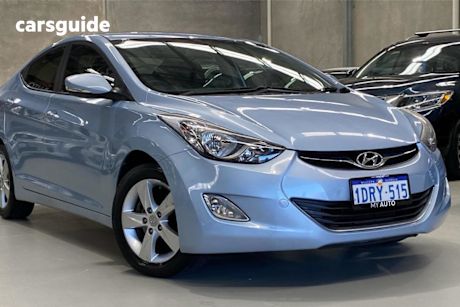 Blue 2011 Hyundai Elantra Sedan Elite