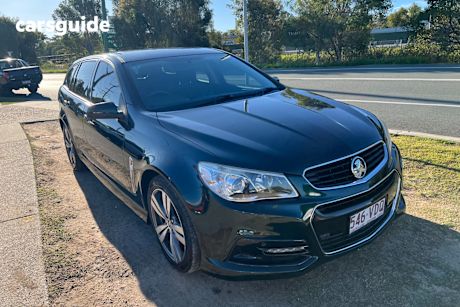 Green 2014 Holden Commodore Sportswagon SV6
