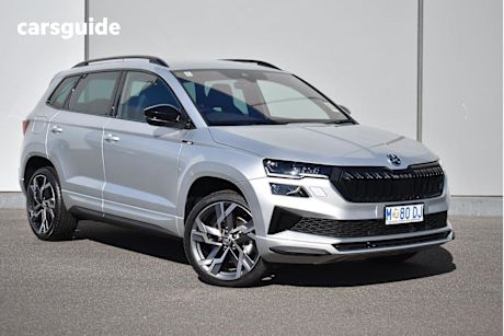 Silver 2024 Skoda Karoq SUV 110TSI SPORTLINE F