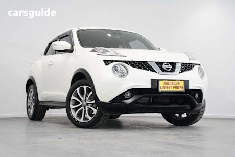 White 2015 Nissan Juke Hatch ST F