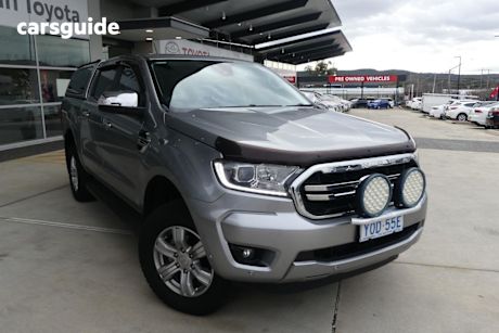 Grey 2020 Ford Ranger Double Cab Pick Up XLT 2.0 (4X4)