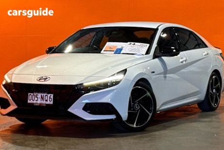 White 2020 Hyundai I30 Sedan N Line