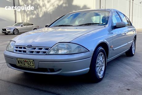 Silver 2000 Ford Falcon Sedan Classic