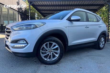 Silver 2016 Hyundai Tucson Wagon Active (fwd)