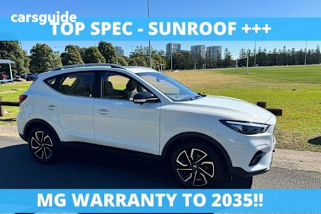 White 2024 MG ZST Wagon Essence