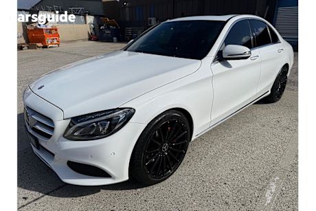 White 2017 Mercedes-Benz C-CLASS Sedan