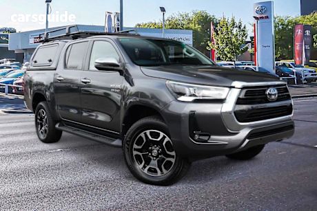 Grey 2022 Toyota Hilux Double Cab Pick Up SR5 (4X4)