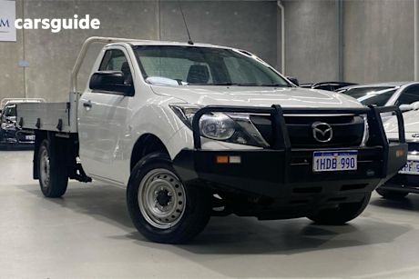 White 2017 Mazda BT-50 Cab Chassis XT (4X2)