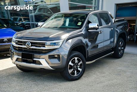 Grey 2024 Volkswagen Amarok Dual Cab Utility Style TDI600 4Motion