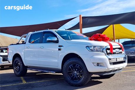 White 2017 Ford Ranger Dual Cab Utility XLT 3.2 (4X4)