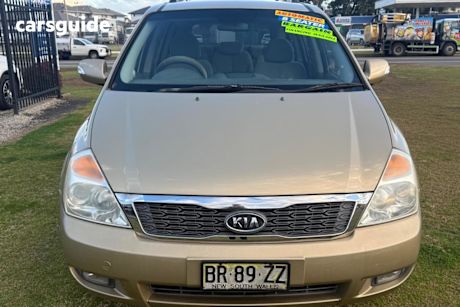 Brown 2010 Kia Grand Carnival Wagon Si VQ MY11