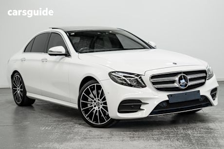 White 2017 Mercedes-Benz E300 Sedan