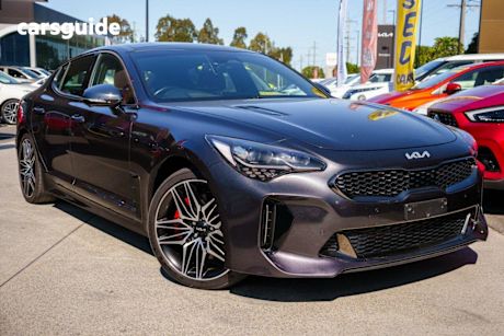 Grey 2021 Kia Stinger Sedan GT (black Leather)