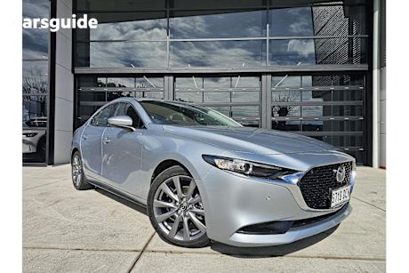 Silver 2020 Mazda Mazda3 Sedan G25 GT F
