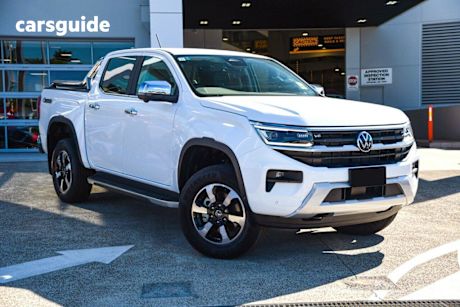 White 2024 Volkswagen Amarok Dual Cab Utility Style TDI600 4Motion