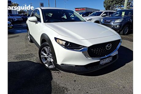 White 2020 Mazda CX-30 Wagon G20 Evolve (fwd)