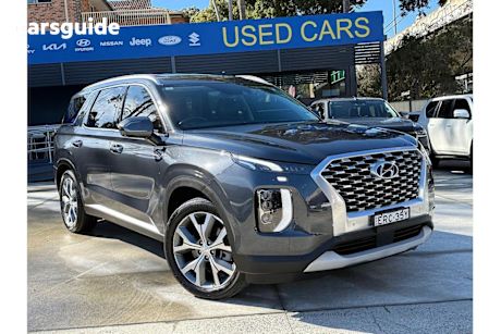 Grey 2021 Hyundai Palisade SUV ELITE F