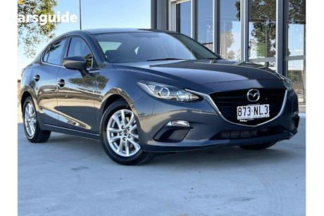 Grey 2014 Mazda Mazda3 Sedan MAXX F