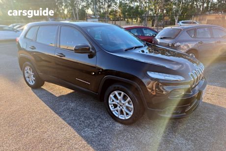 Black 2014 Jeep Cherokee Wagon Sport (4X2)