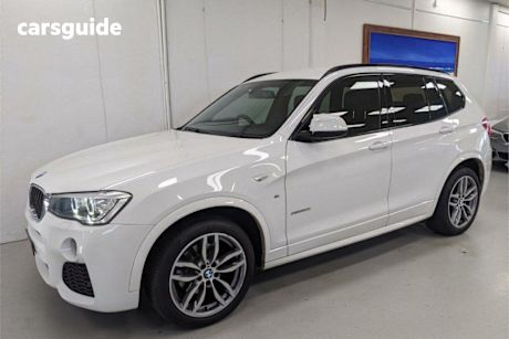White 2015 BMW X3 Wagon Xdrive 20I