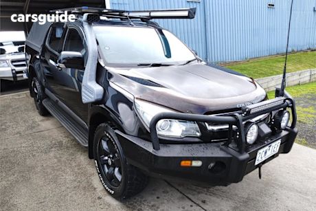 Black 2015 Holden Colorado Crew Cab Pickup Z71 (4X4)