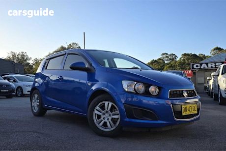 Blue 2016 Holden Barina Hatchback CD