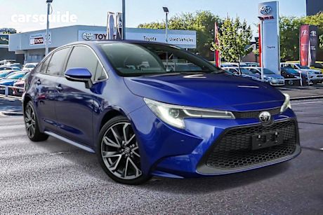 Blue 2022 Toyota Corolla Sedan ZR