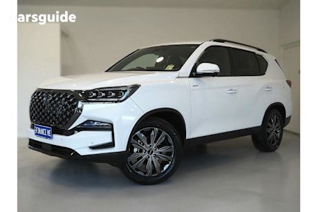 White 2025 KGM Ssangyong Rexton SUV