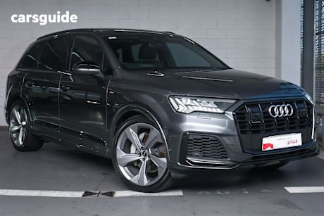 Grey 2020 Audi Q7 SUV 50 TDI S LINE 4WD