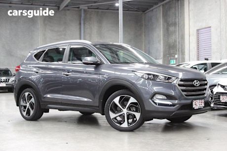 Grey 2017 Hyundai Tucson Wagon Elite (awd)