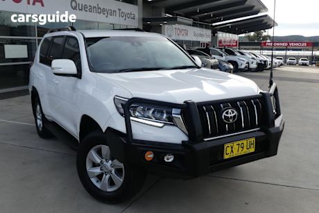 White 2020 Toyota Landcruiser Prado Wagon GXL (4X4)