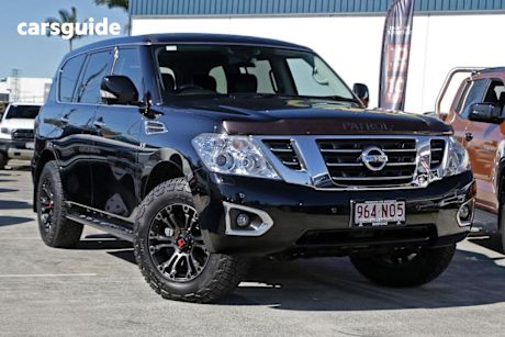 Black 2018 Nissan Patrol Wagon TI-L 4X4