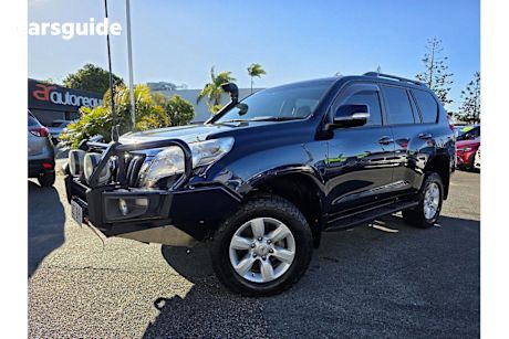 Blue 2015 Toyota Landcruiser Prado SUV GXL 4X4