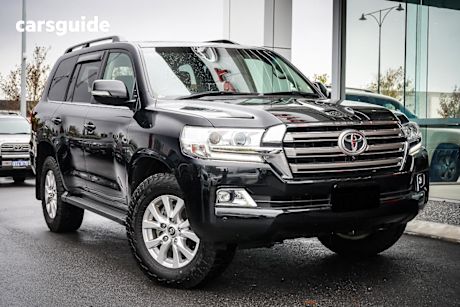 Black 2019 Toyota Landcruiser Wagon LC200 VX (4X4)