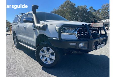White 2020 Ford Ranger Ute Tray XLT 4X4