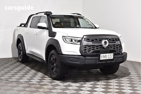 White 2023 GWM UTE Ute Tray CANNON XSR 4X4