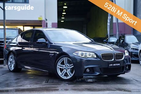 Grey 2014 BMW 528I Sedan Luxury Line