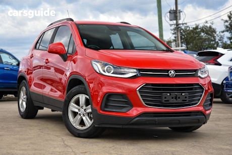 Red 2017 Holden Trax Wagon LS