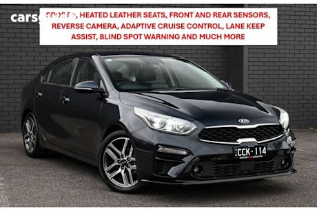 Blue 2019 Kia Cerato Sedan SPORT+ F