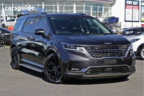 Grey 2022 Kia Carnival Wagon PLATINUM F