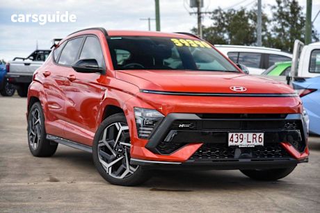 Orange 2024 Hyundai Kona Wagon Premium N Line