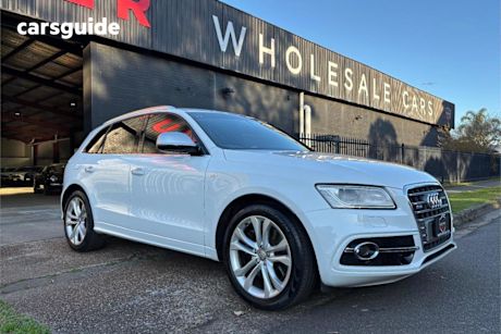 White 2016 Audi SQ5 Wagon 3.0 TDI Quattro