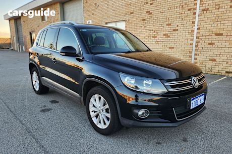Black 2014 Volkswagen Tiguan Wagon 130 TDI (4X4)