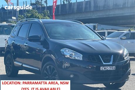 Black 2013 Nissan Dualis Wagon +2 TI-L (4X2)